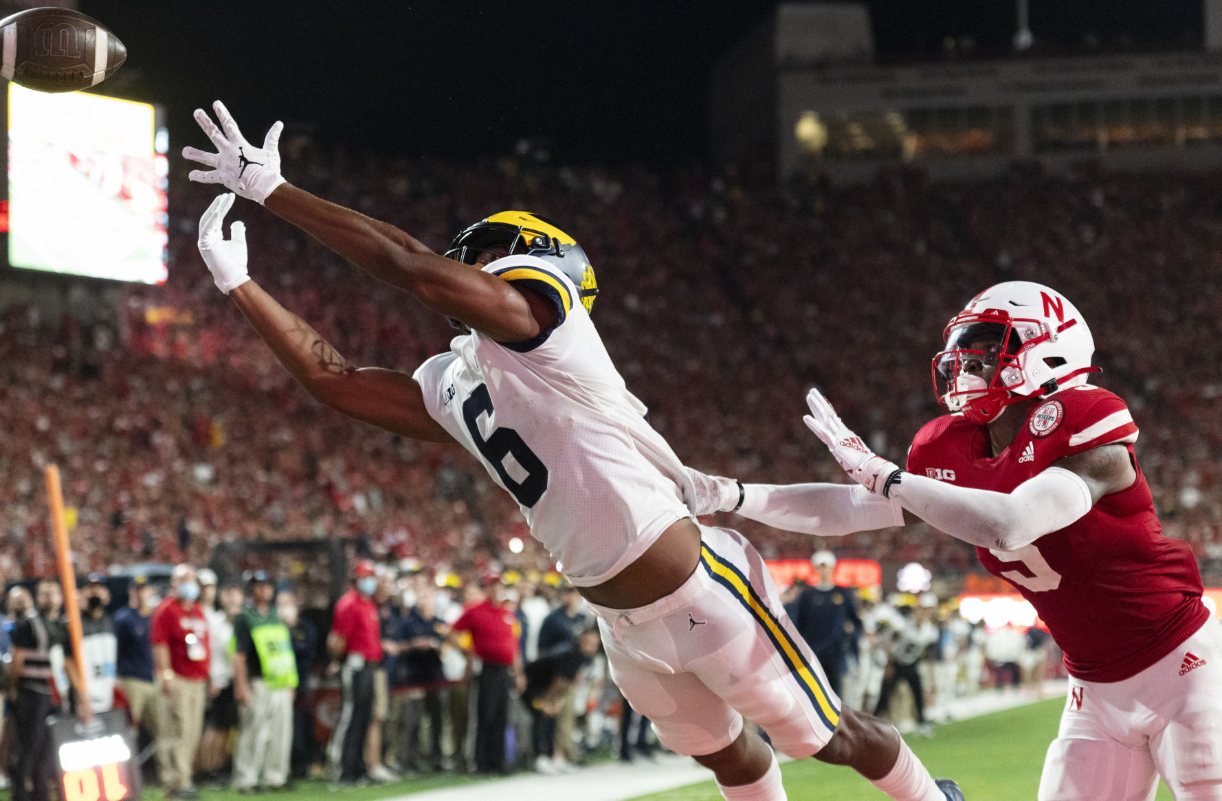 Michigan vs. Nebraska, 10.9